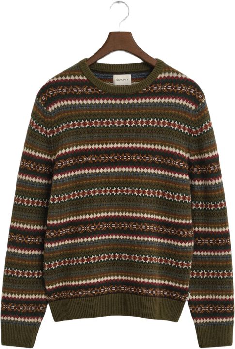 FAIR ISLE C-NECK