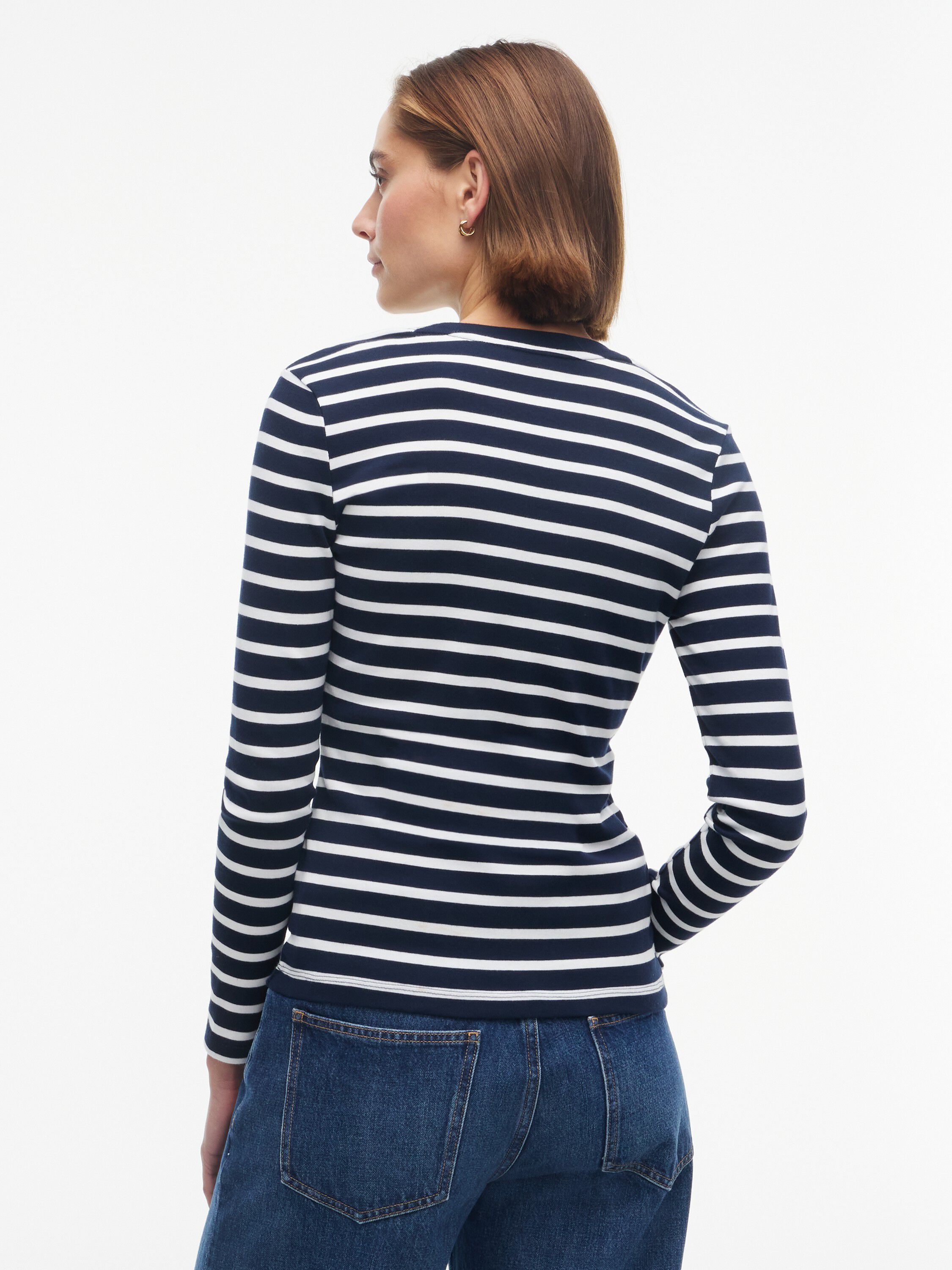Slim Crew Neck Long Sleeve T-Shirt