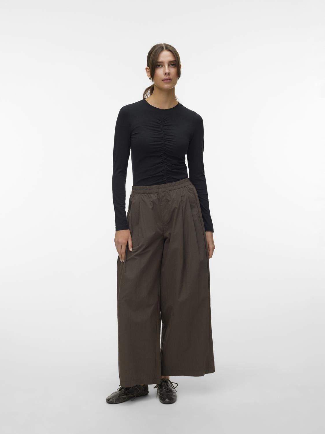 Awamyra Ls O-Neck Top