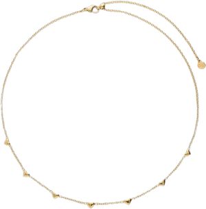 Necklace tiny hearts