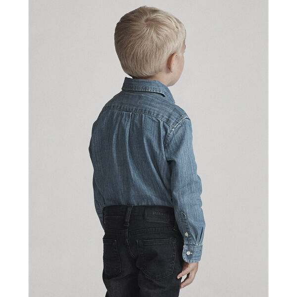 Cotton Denim Shirt