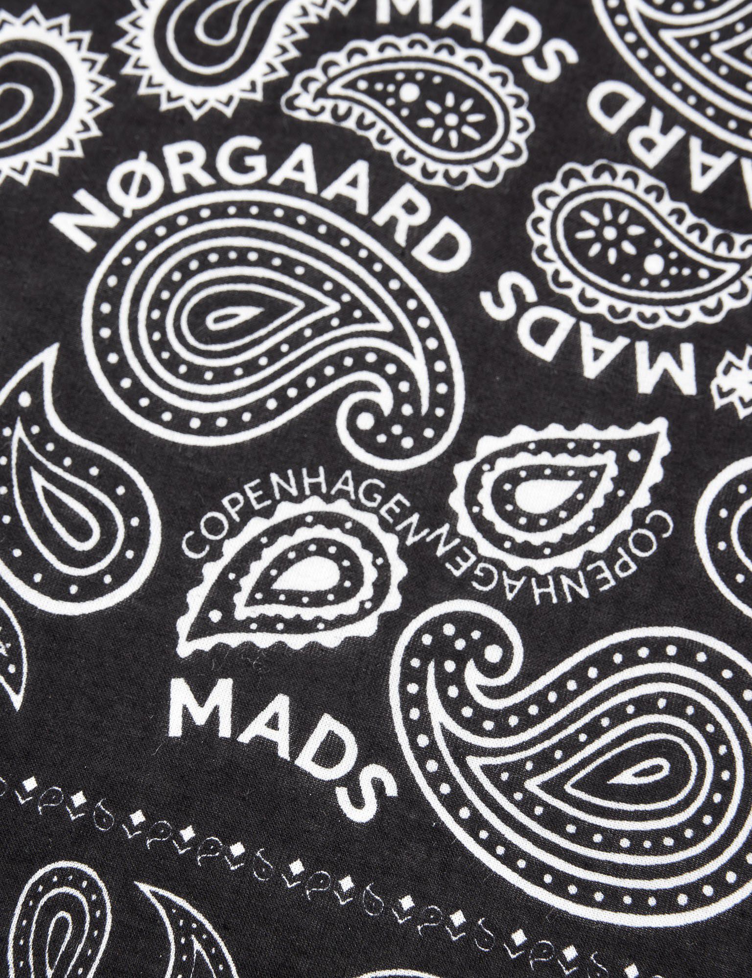 Soft Cotton Paisley Scarf Solid