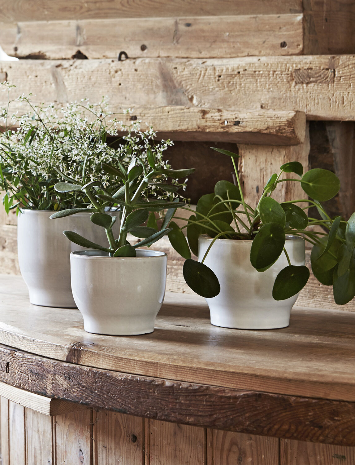 Knabstrup urtepotte &Oslash; 16. 5 cm white