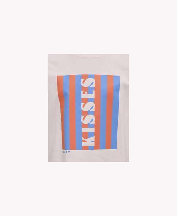 KOGABELONE S/S OVZ WORD TOP BOX JRS