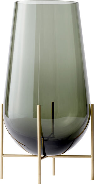 Echasse Vase, M, Smoke