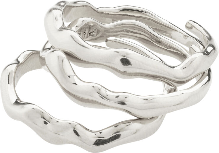 PENELOPE recycled ring silver-plated
