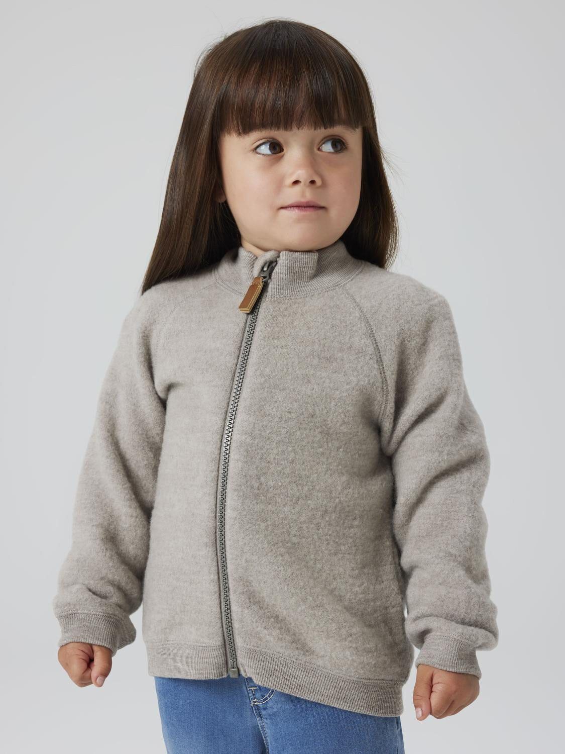 NMFWMINO WOOL BRUSHED LS CARD