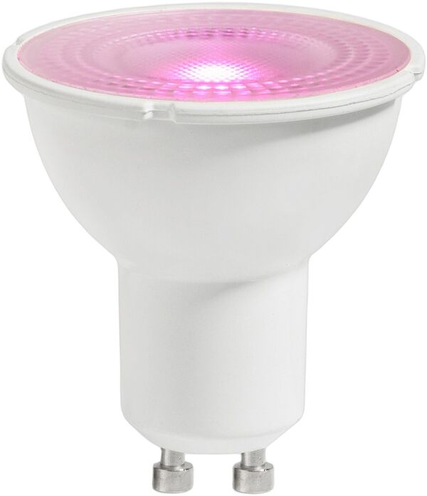 SMART PÆRE GU10 RGB COLOUR 380LM KLAR