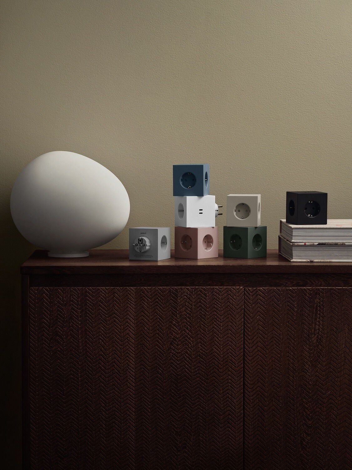 Square 2 - USB-C F - EU - Oak Green