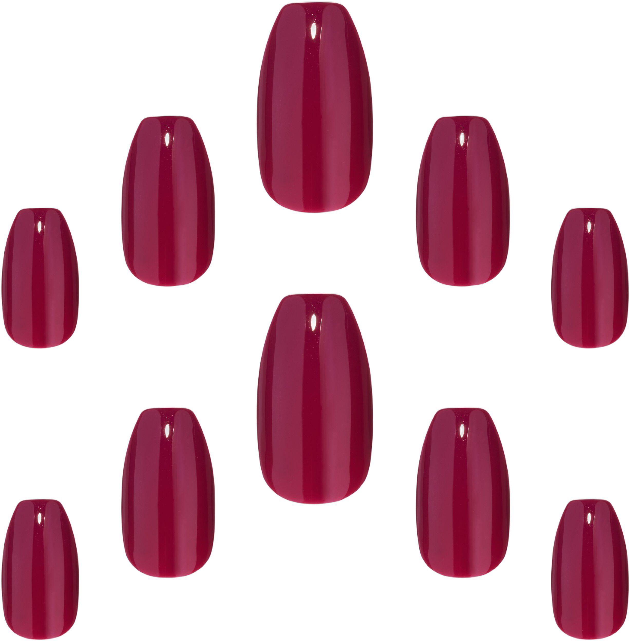 ELEGANT TOUCH COLOUR ACRYLICS BERRY