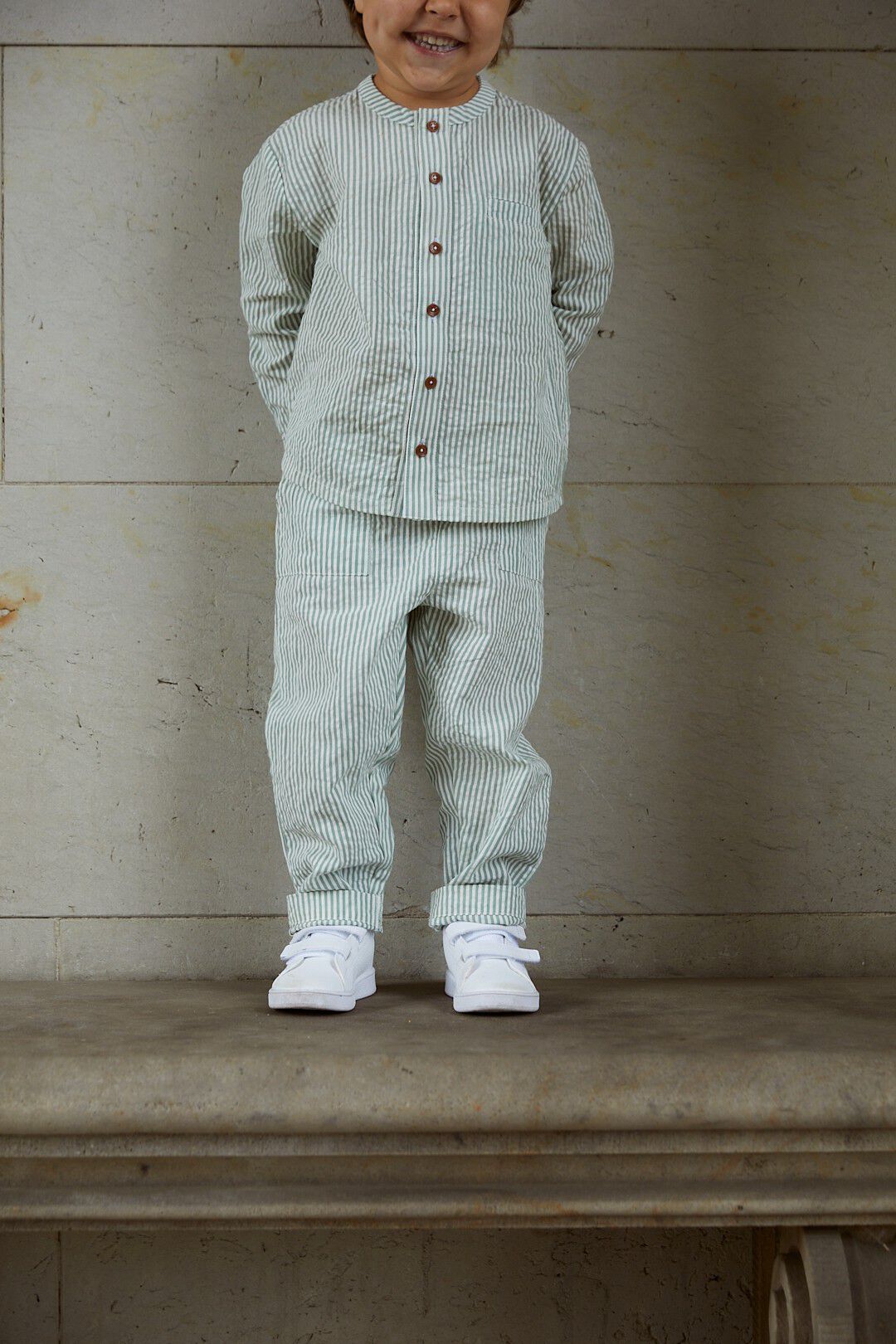 SEERSUCKER PANTS