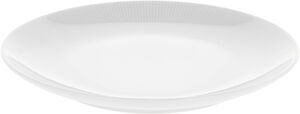 Tallerken flat Eventail 21 cm Hvit