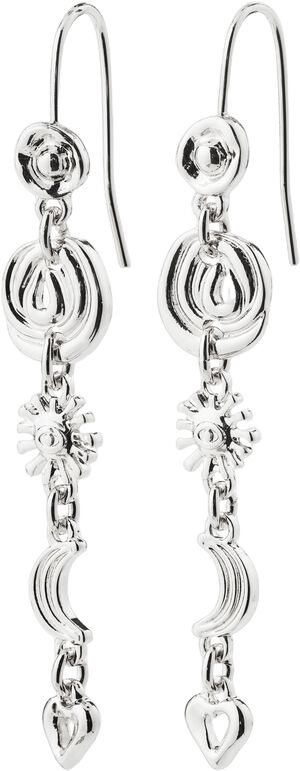 MISHA earrings silver-plated
