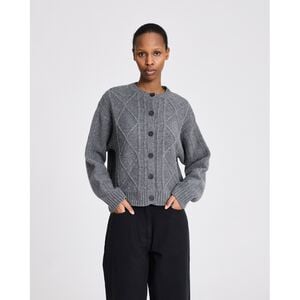 Cornelia L/S Cardigan Lambswool Knit