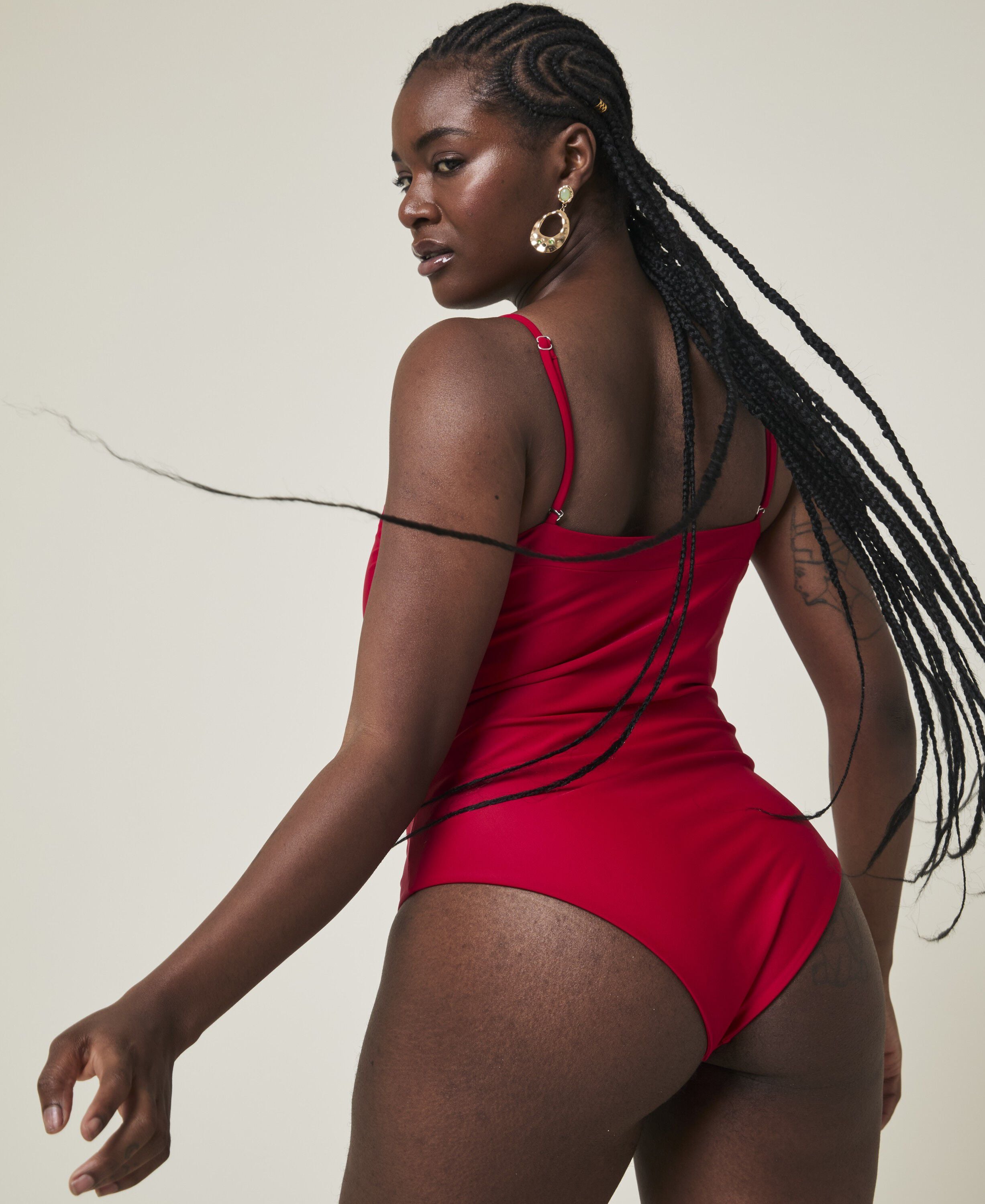 Penida Regular badedragt - Ruby