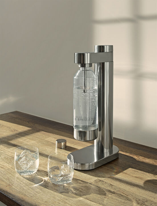 Brus carbonator steel Protect the environment from plastic bottles and