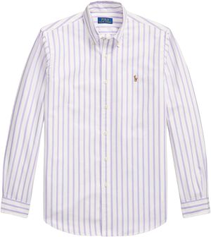 Custom Fit Striped Oxford Shirt