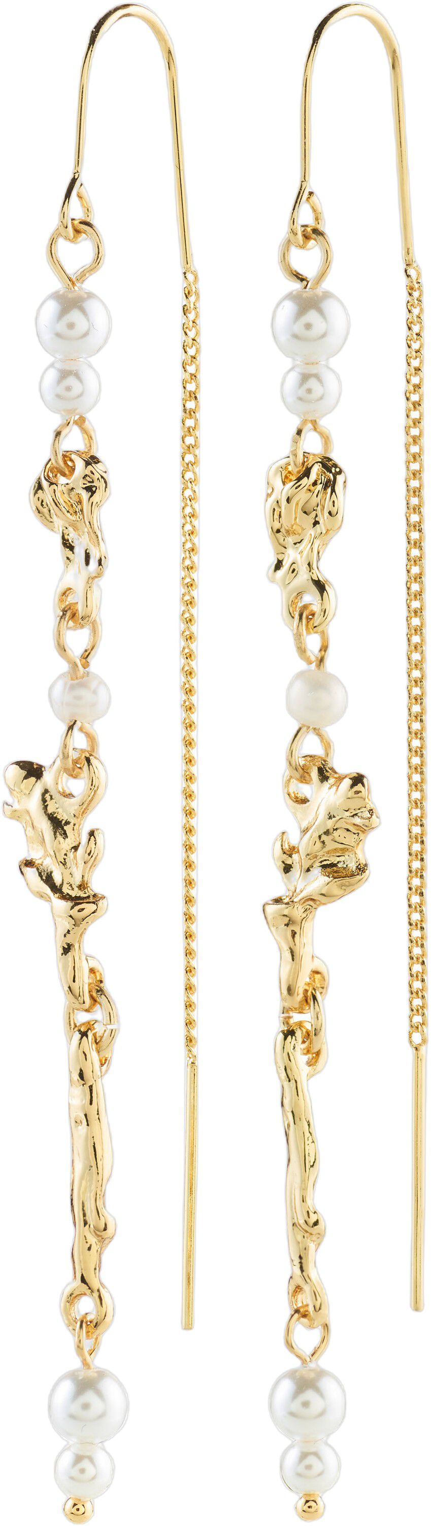 SLOAN chain earrings gold-plated