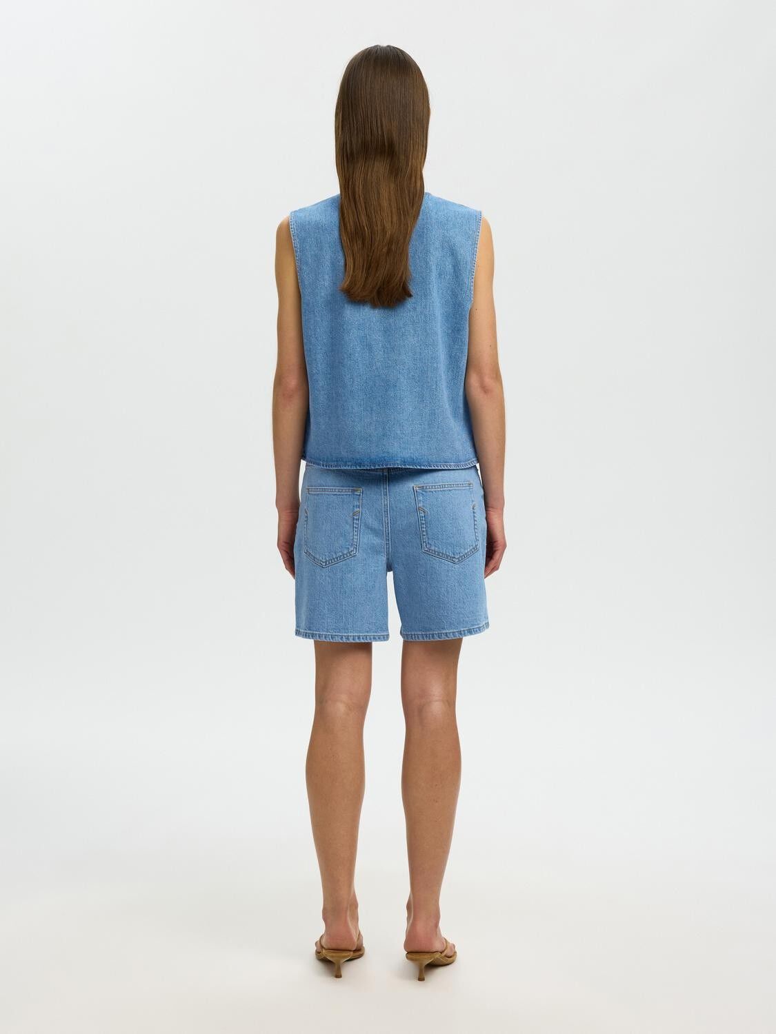 Slfvida-Kori Denim Vest