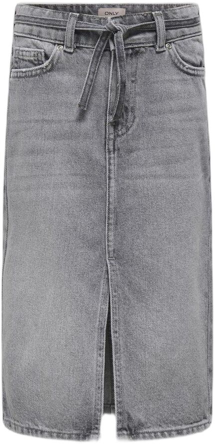 KOGGIANNA BELTED MIDI SKIRT DOT DNM