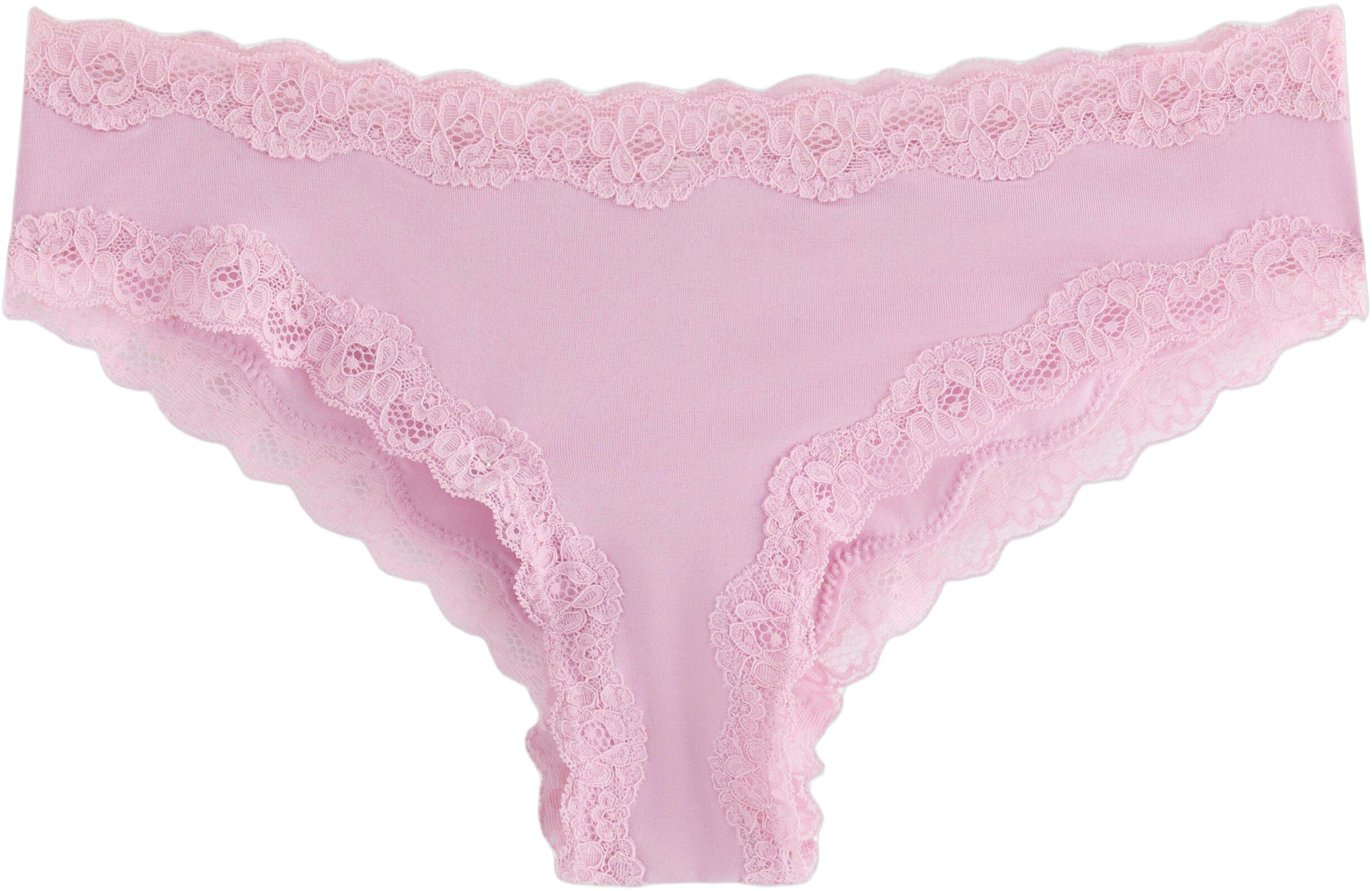 Brazilian cut briefs with low waist