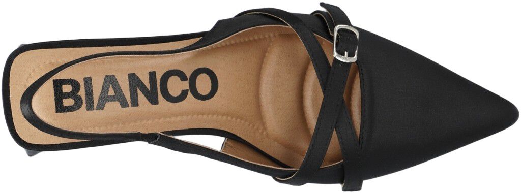 BIAMARALYN Buckle Slingback Satin