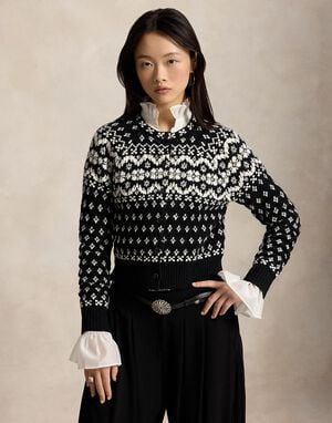 WOOL/COTTON-SWEATER-CARDIGAN