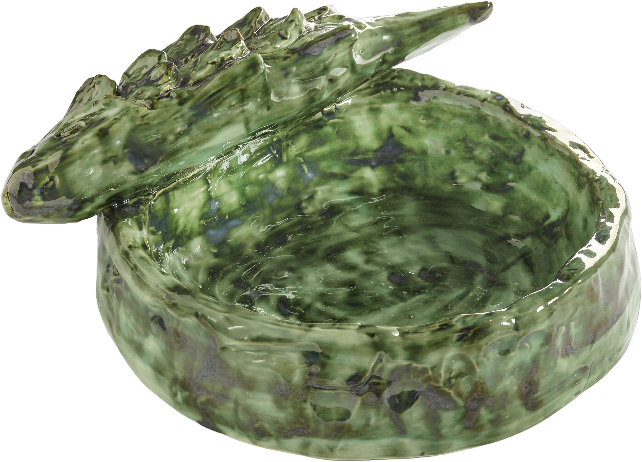 SERVING PLATE GREEN COSAS LINDAS