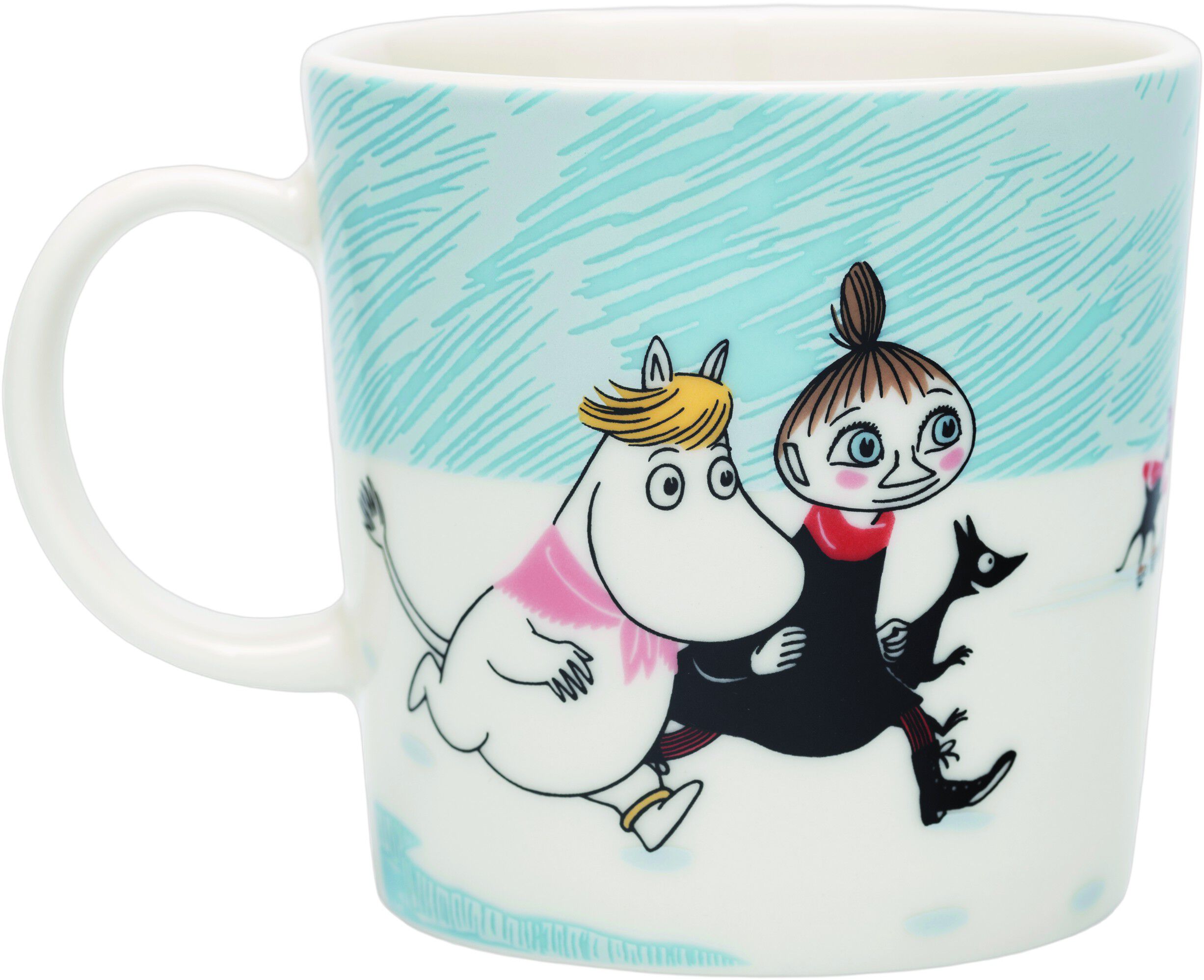 Moomin Arabia 30cl krus Vinterbadning