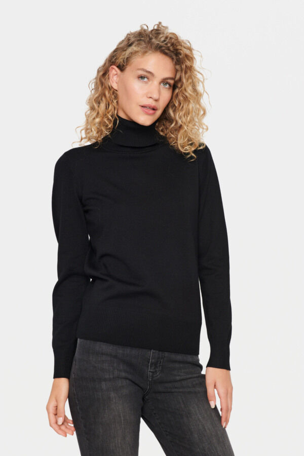 Roll neck sweater