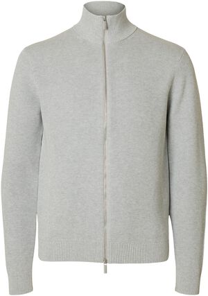 SLMDANE LS KNIT STRUCTURE FULL ZIP