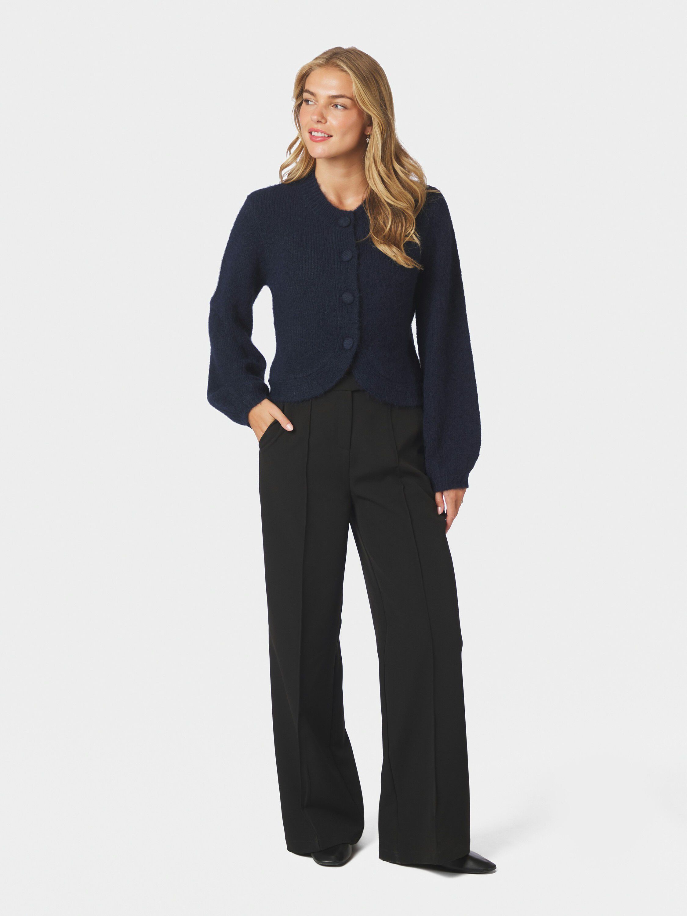 Gio Fluffy Knit Cardigan
