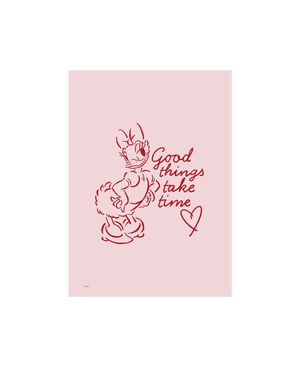 Disney - Good Things Take Time Poster