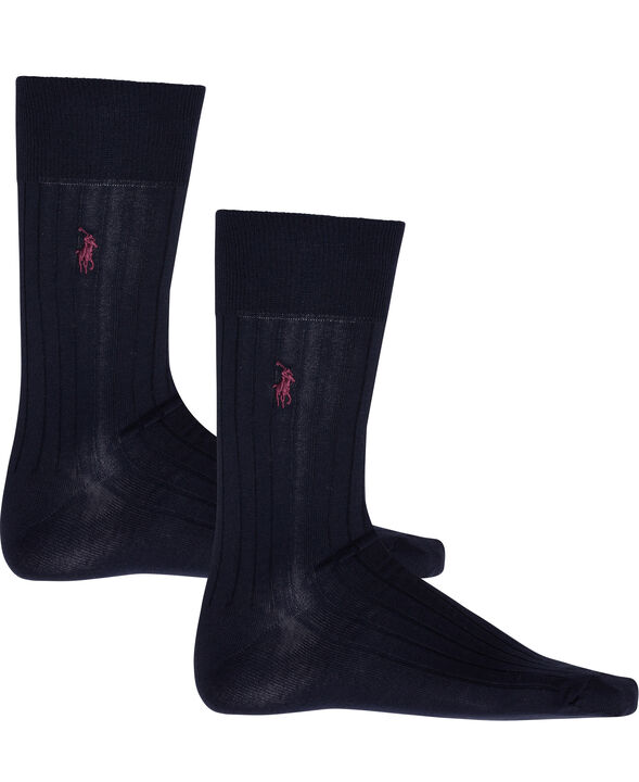 Ribbed Trouser Socks 2-Pack