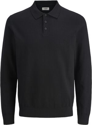 JREBCALLUM KNIT POLO NECK LS