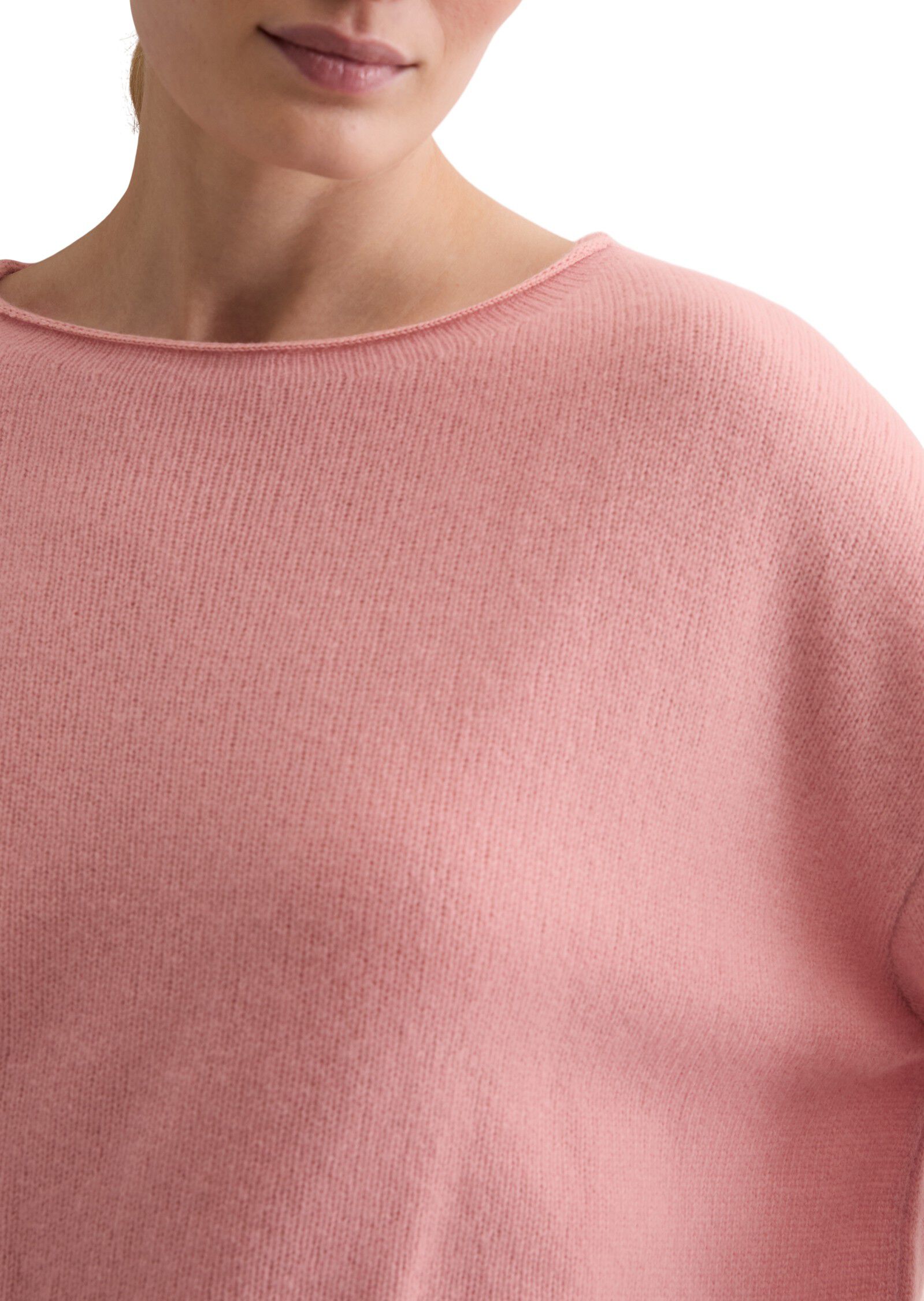 Pullover, longsleeve, boat neck