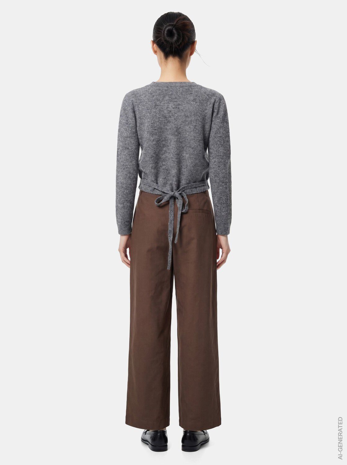 Pctea Hw Lace Detail Wide Pant Wvn D2D