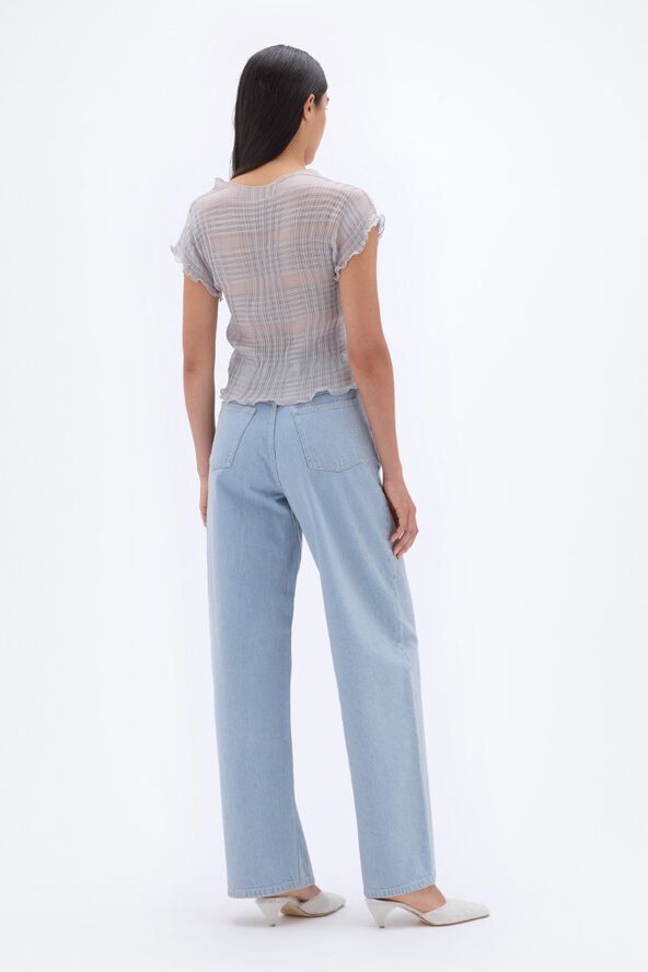 Cocoon Denim Pants