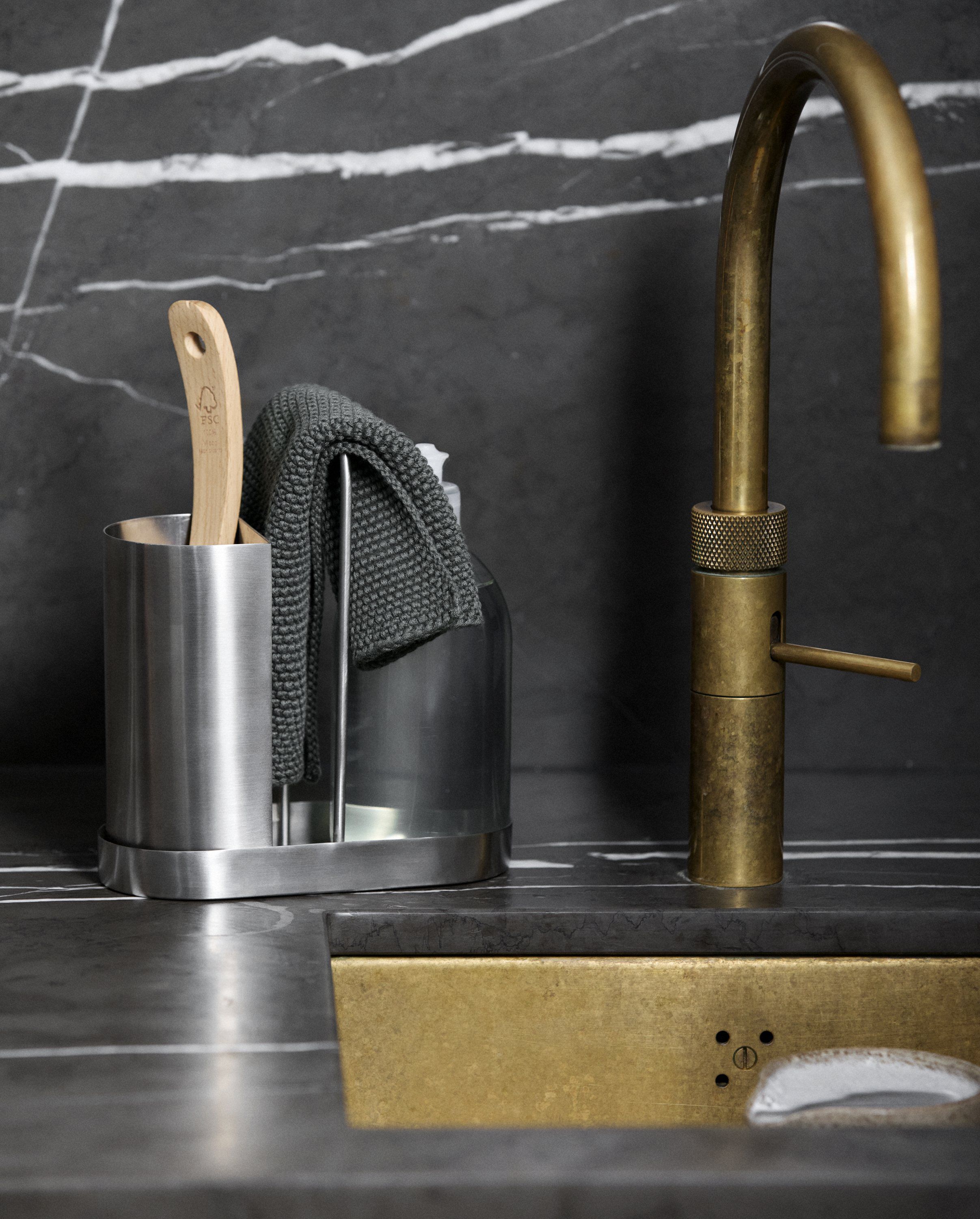 KAKI dishwashing kit - chrome finish