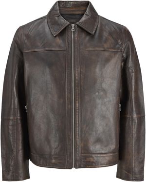 JORCLEAN LEATHER JACKET STYD AW25