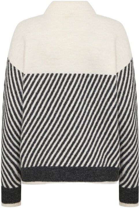SC-NESSIE STRIPE 71 Pullover Creme