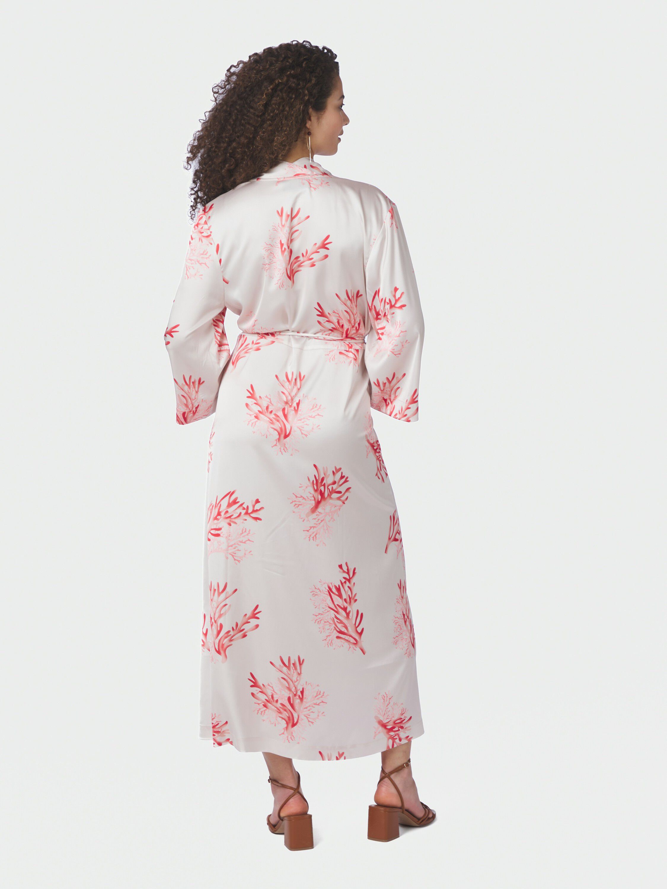 Shane Coral Wrap Dress