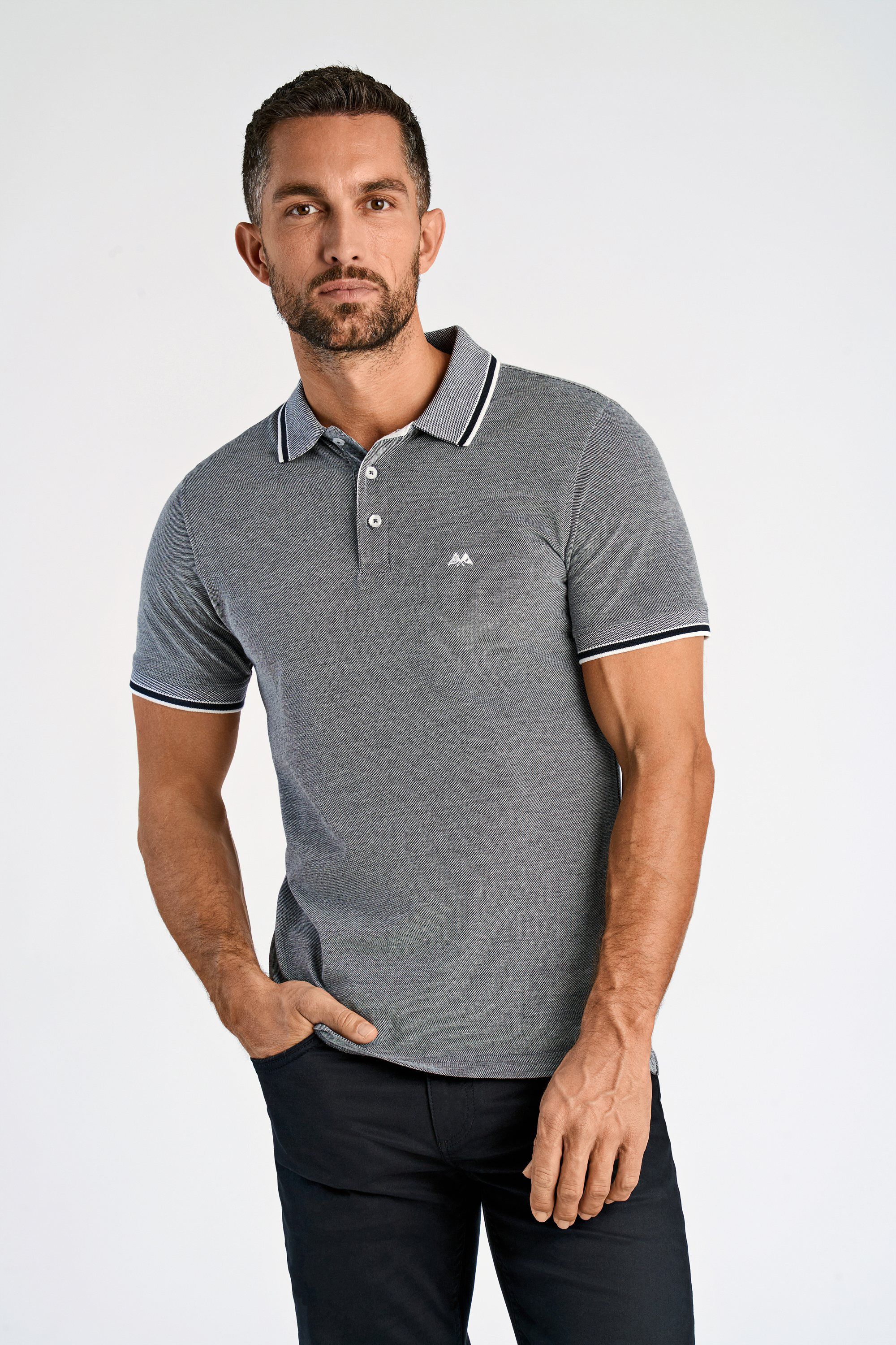 Organic cotton polo S/S