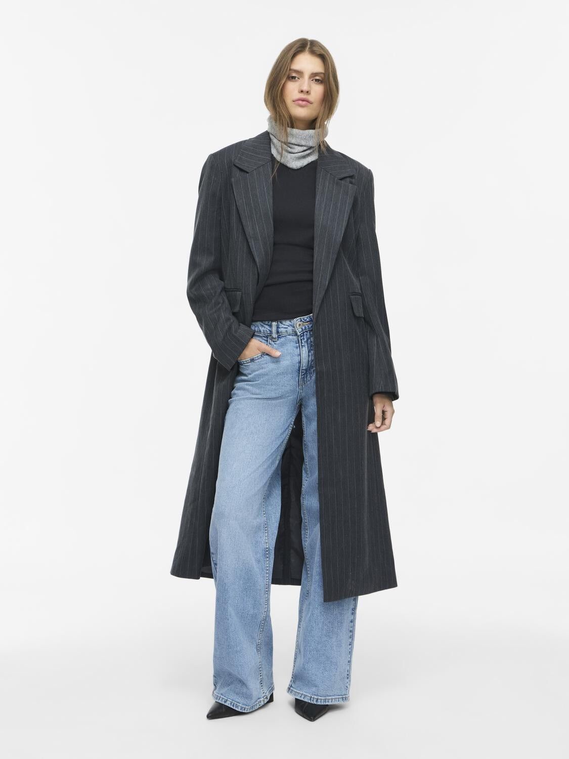 Nmcelia L/S Long Oversize Blazer Tnt/20