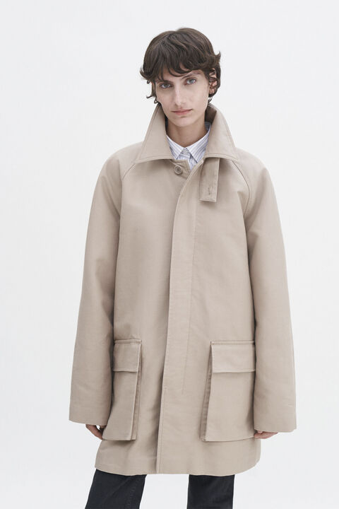 Padded Patch Pocket Jacket