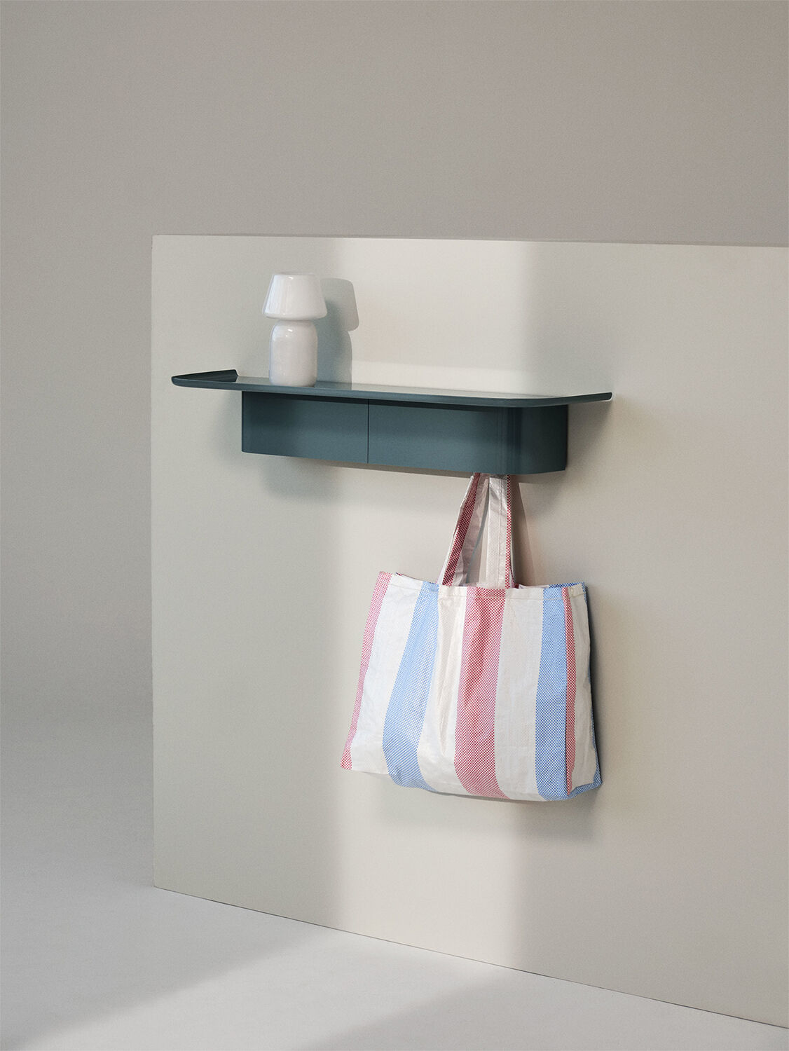 Korpus Shelf-Large 7 hooks-Sea powd