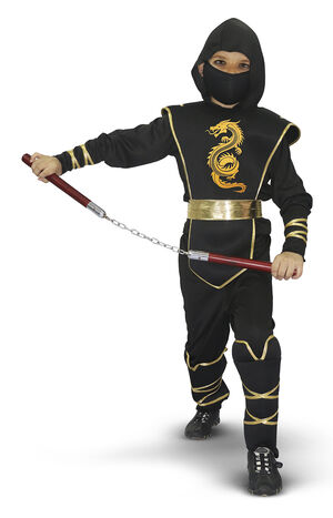 GOLDEN NINJA 120 CM