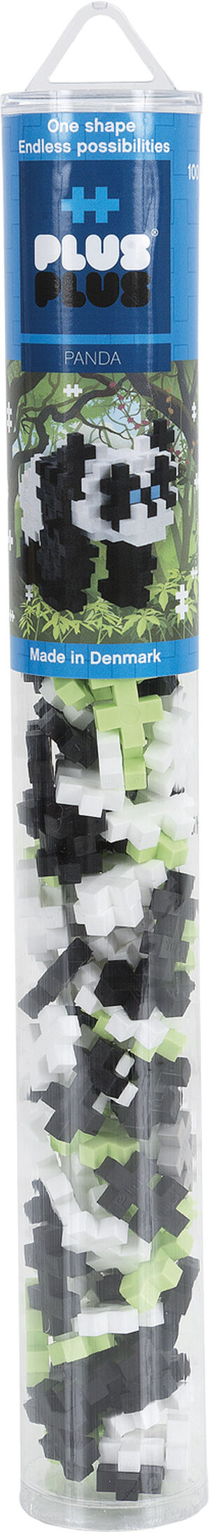 Plus plus panda, tube