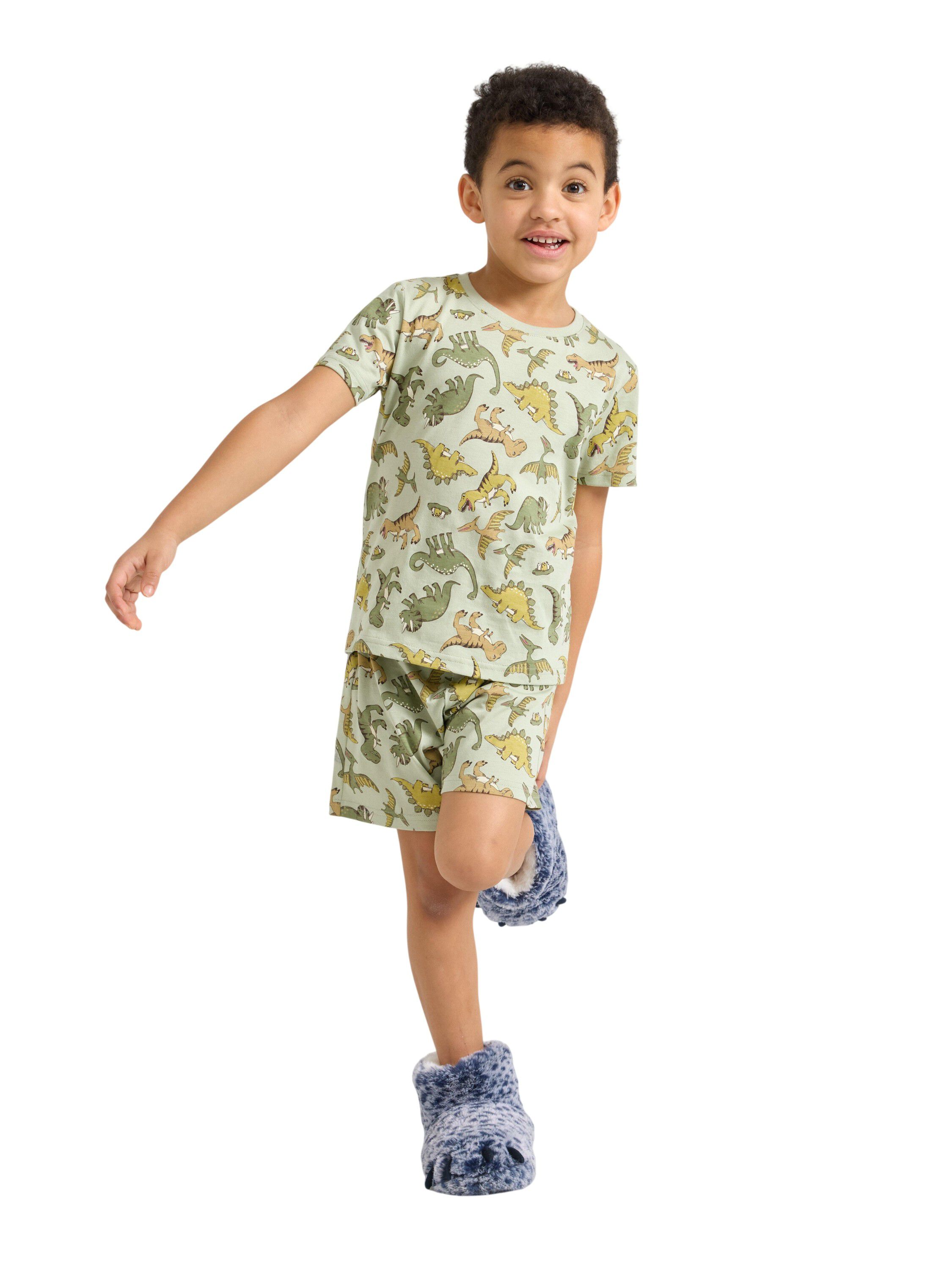 Pyjama SS Vehicle Dino