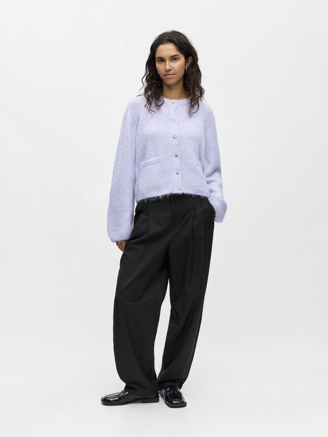 OBJSAGGIA RE L/S KNIT CARDIGAN NOOS